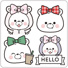 リボンとアクマの、えもじ リボンとアクマの、えもじ