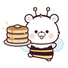 動く♪くまぽこ、春気分ブーン